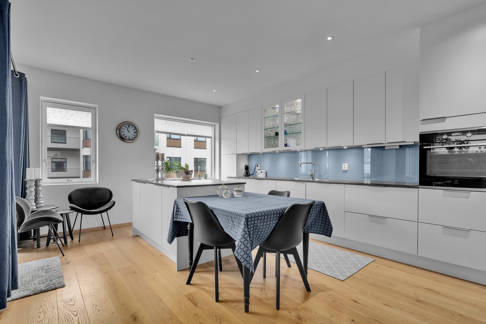 Leiligheten har en gjennomtenkt planløsning med gode romløsninger Galleribilde