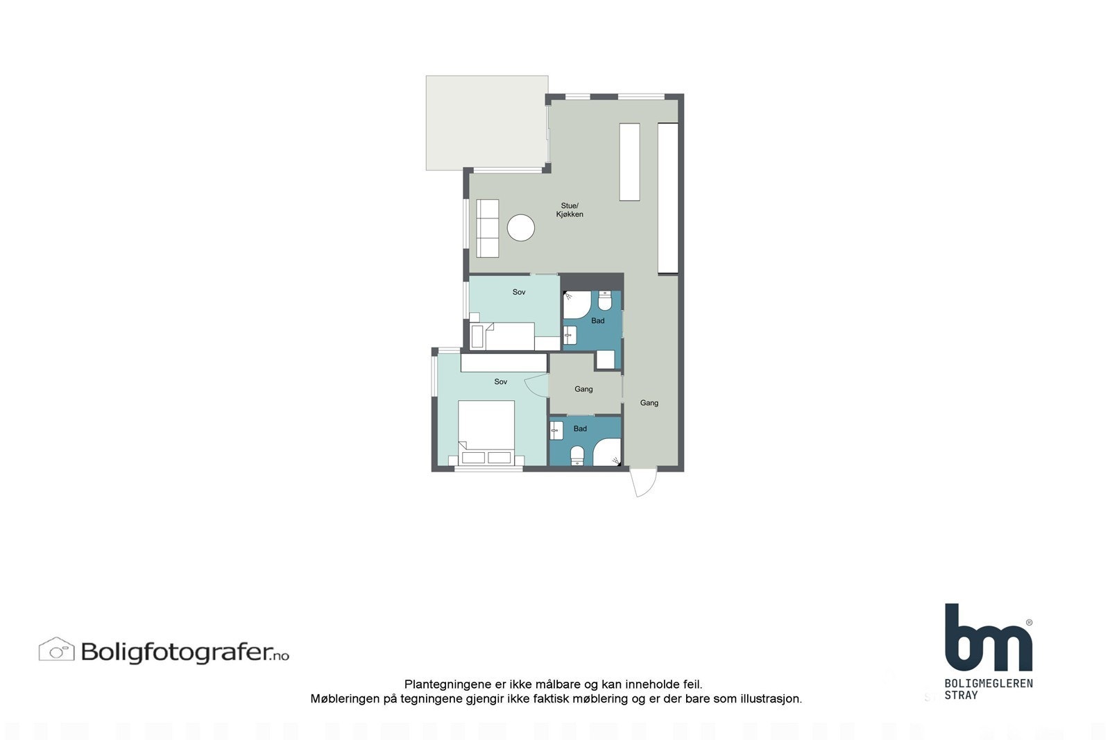 Planskisse Galleribilde