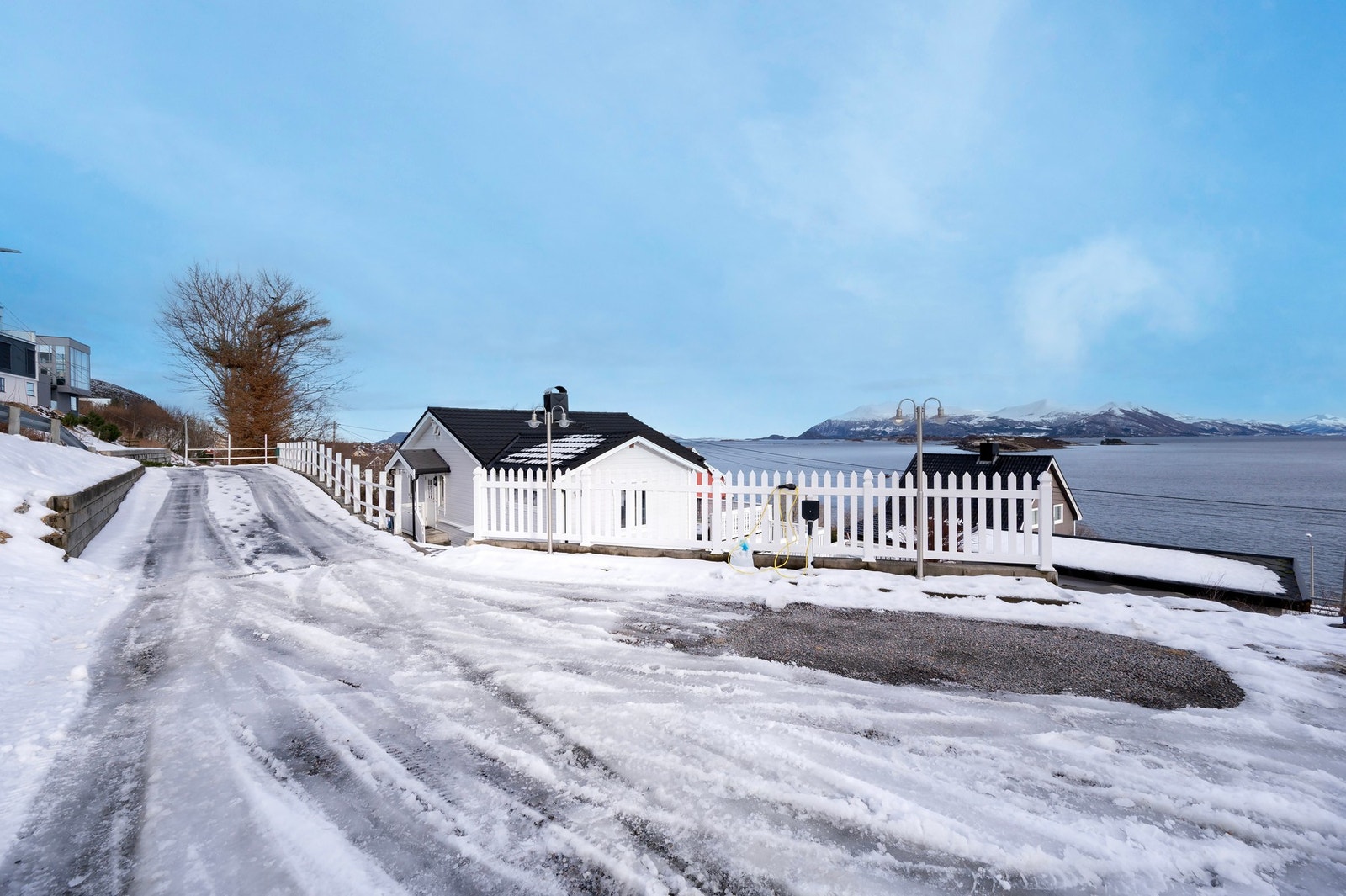 Del av tomt - parkering Galleribilde