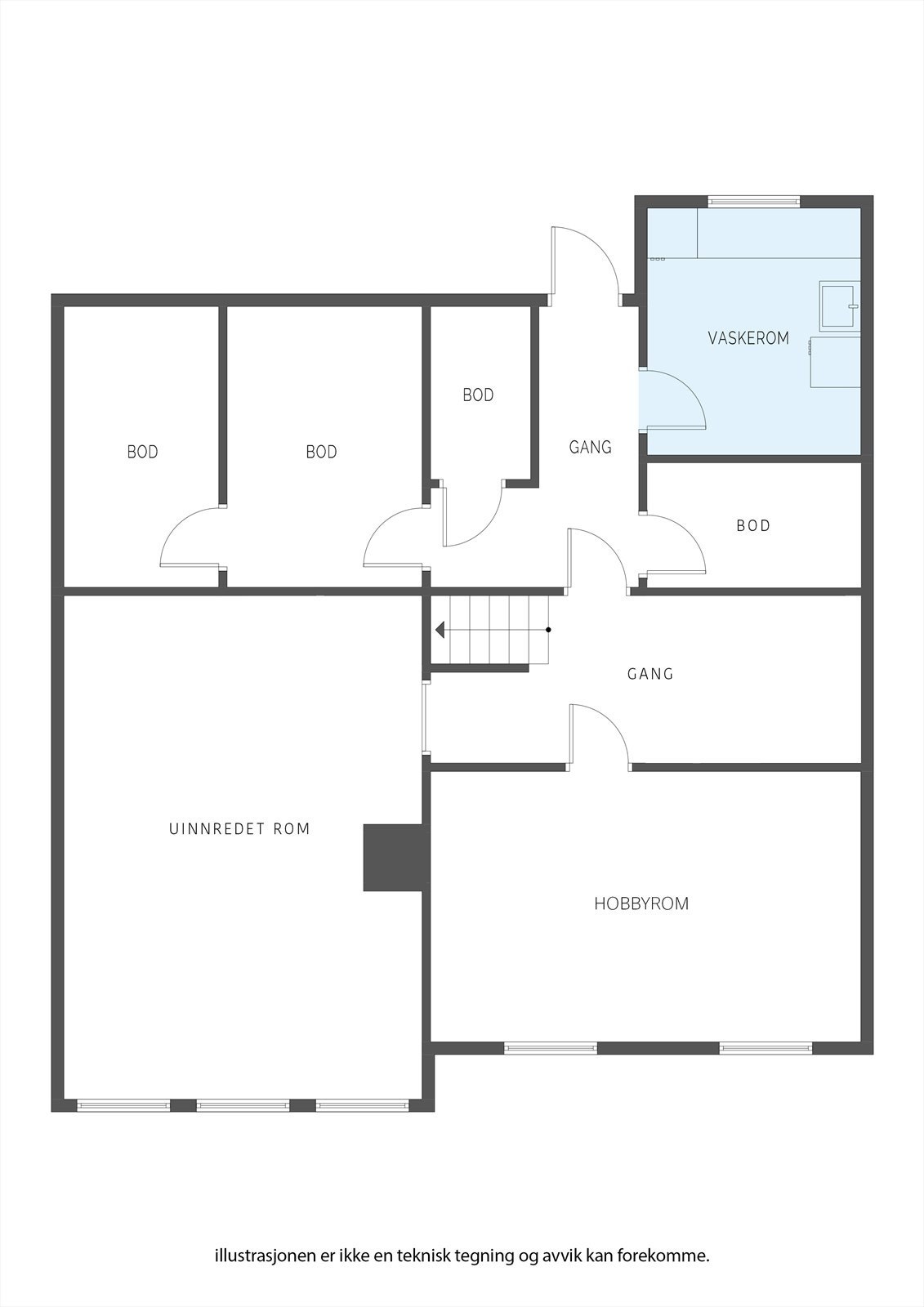 Kjelleretasjen Galleribilde