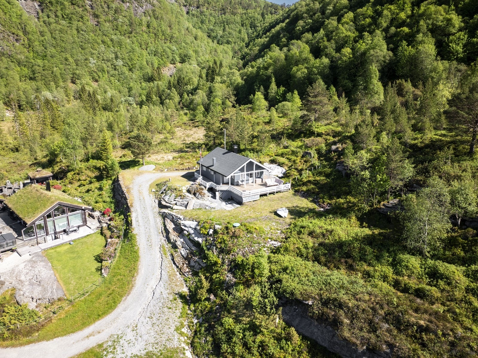- Hytten har tinglyst veirett på privat vei - Galleribilde