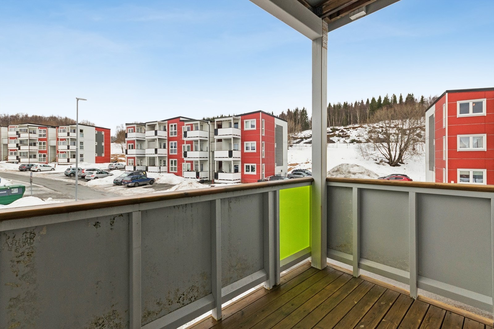 Den andre balkongen har adkomst fra hovedsoverommet. Galleribilde