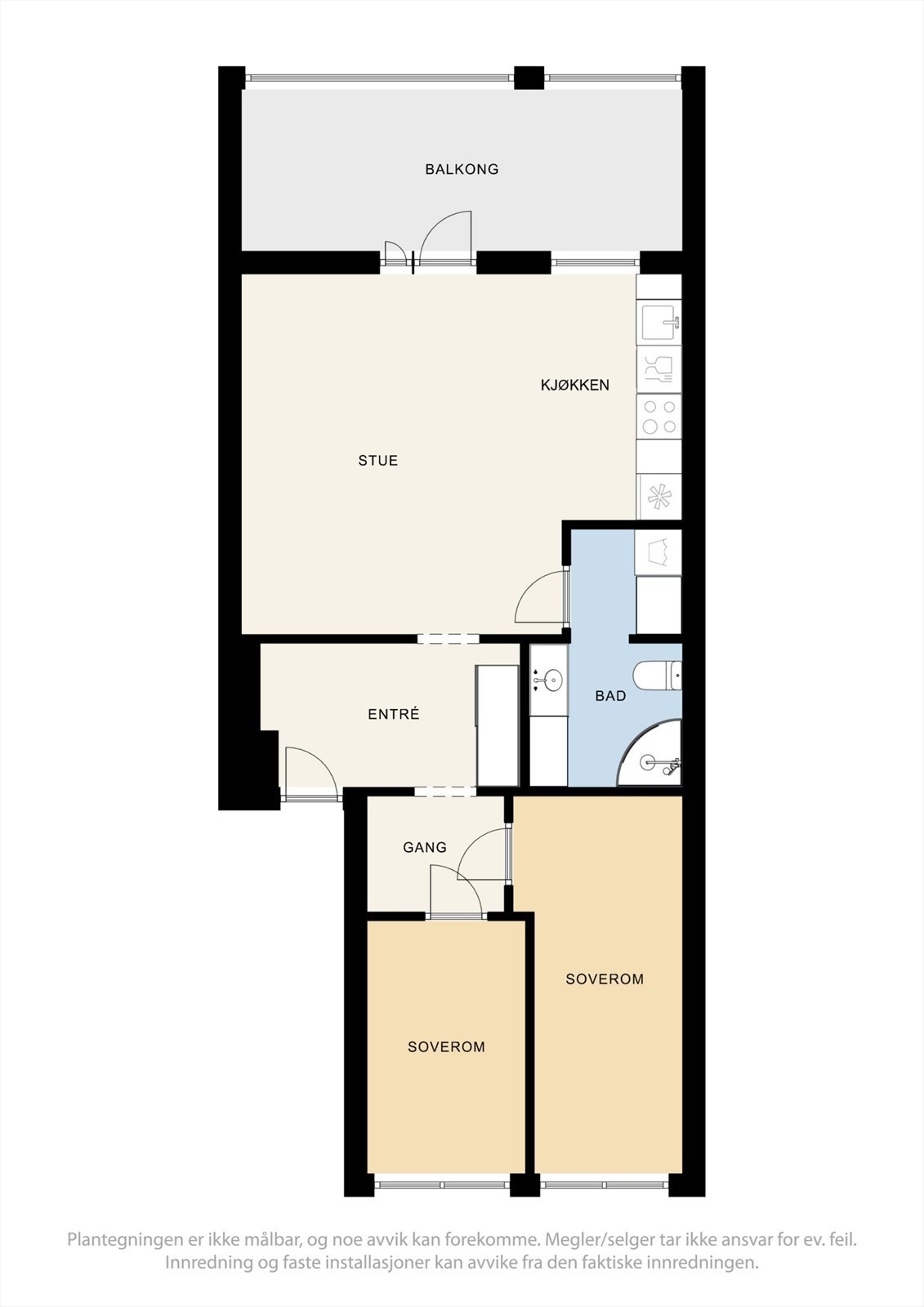 Plantegning. Galleribilde