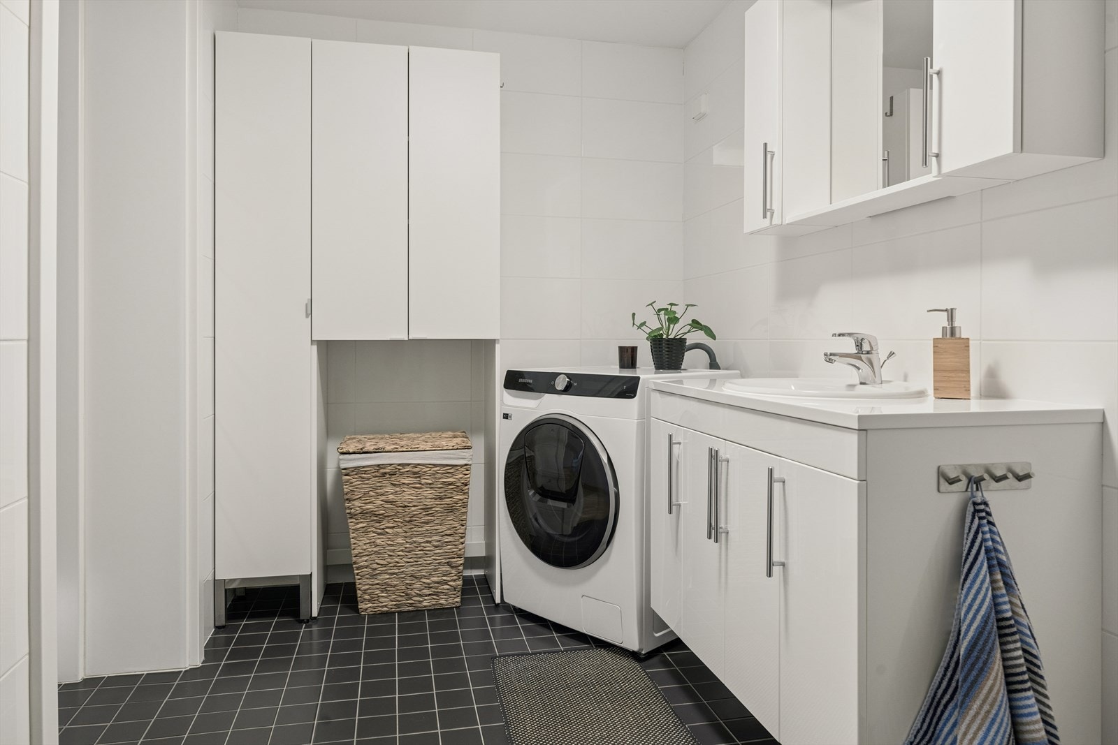 Leilighetens bad er over snittet stort med sine 7,5m². Galleribilde