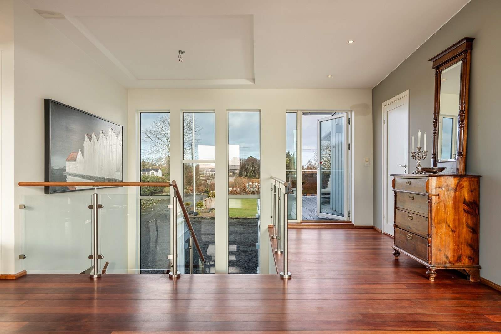 Luftig og åpent trappeløp Galleribilde