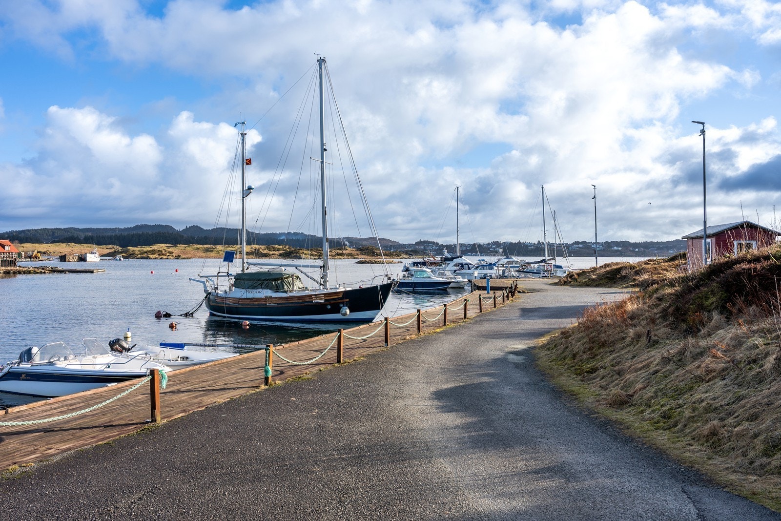 Veldetun båtforening leier ut båtplasser om det er ledig Galleribilde