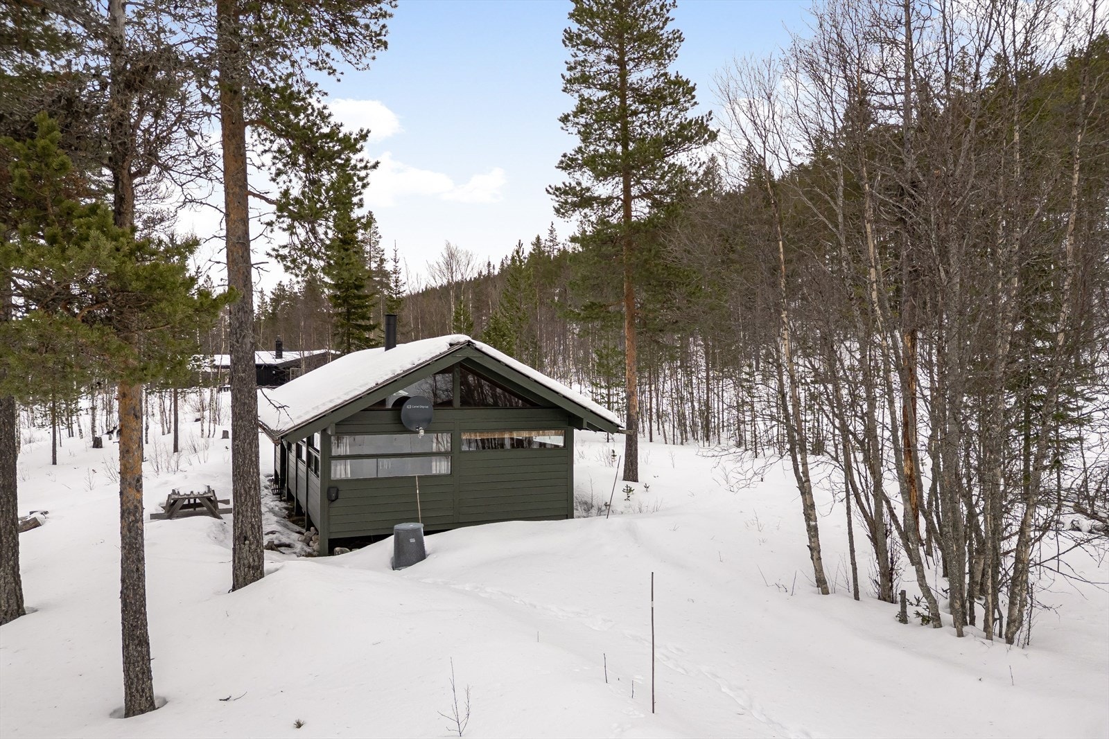 Området rundt hytta byr også på flotte jakt- og fiskemuligheter. Blant annet i Misteribekken og Mistra. Galleribilde