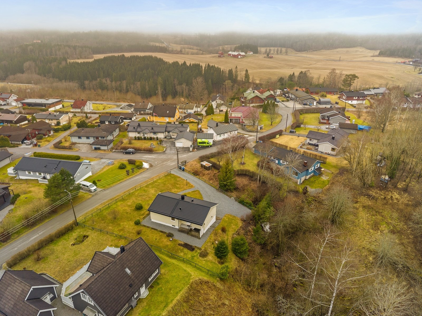 Dronefoto Galleribilde