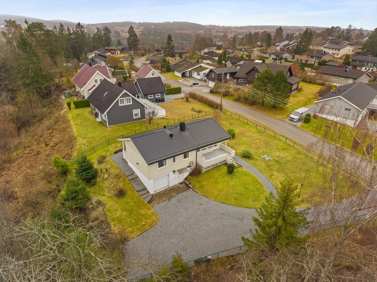 Dronefoto Galleribilde