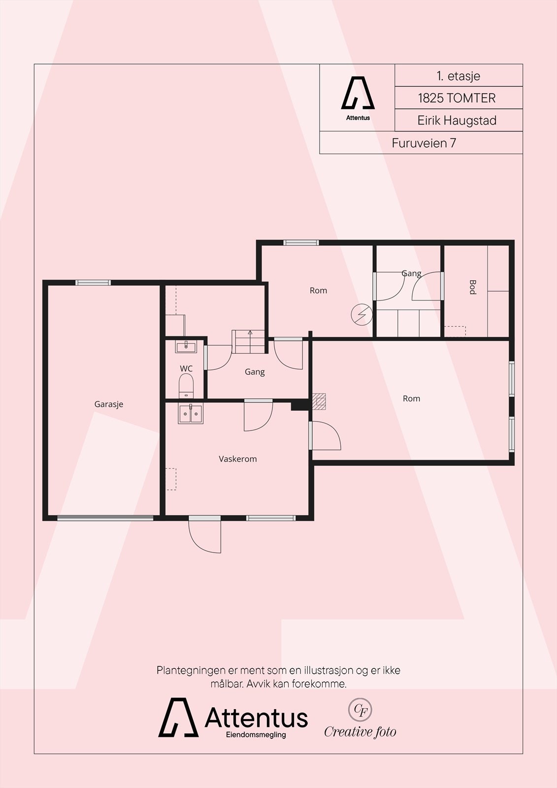 Plantegning Galleribilde