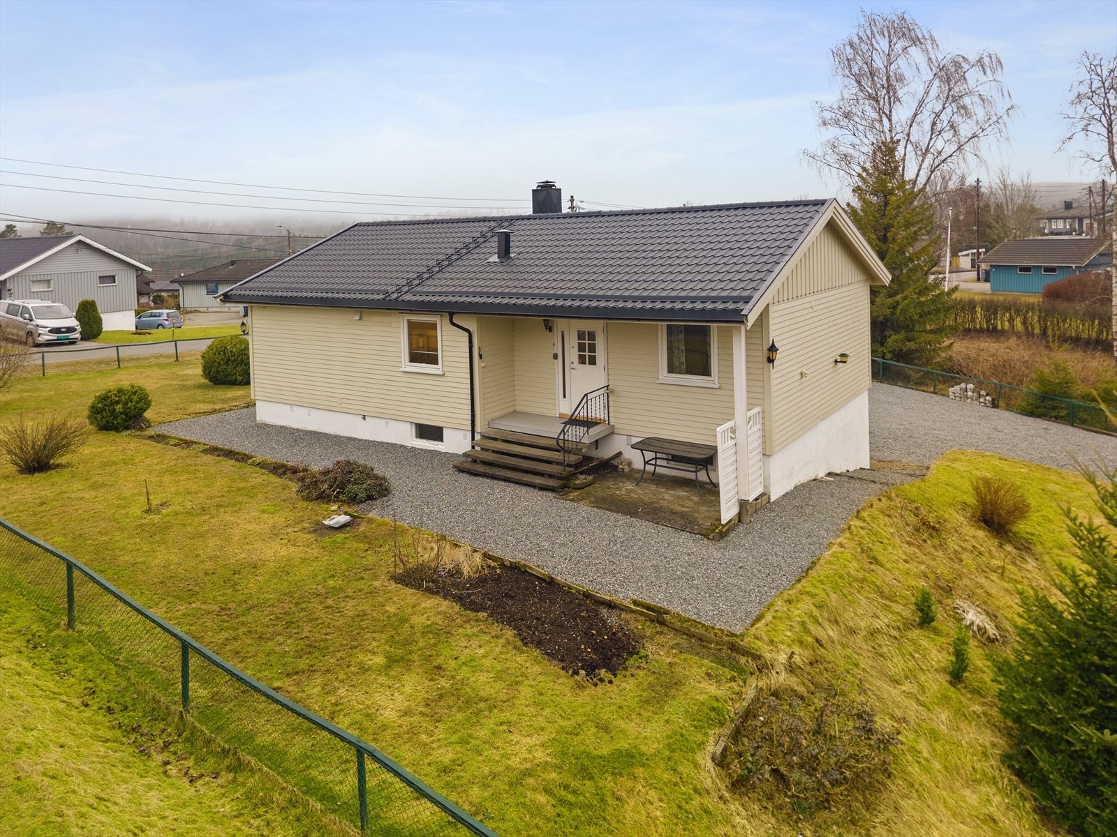 Dronefoto Galleribilde