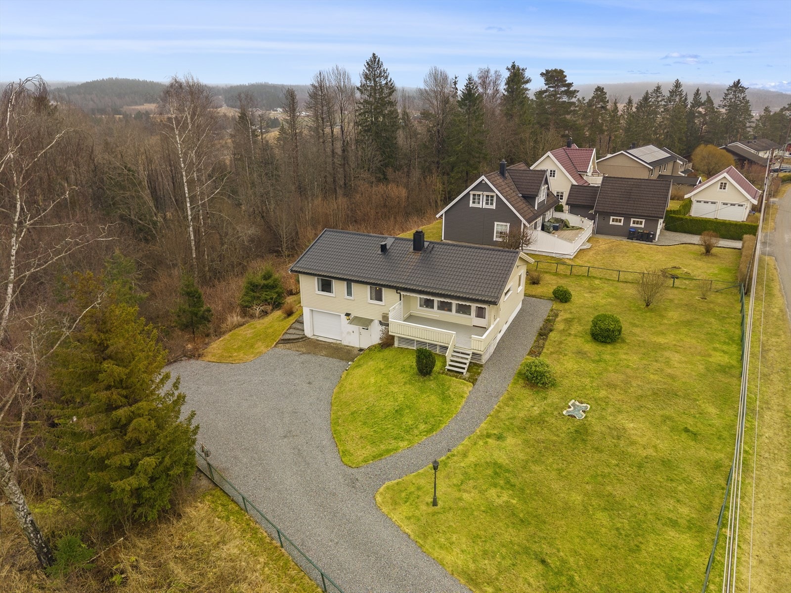 Dronefoto Galleribilde