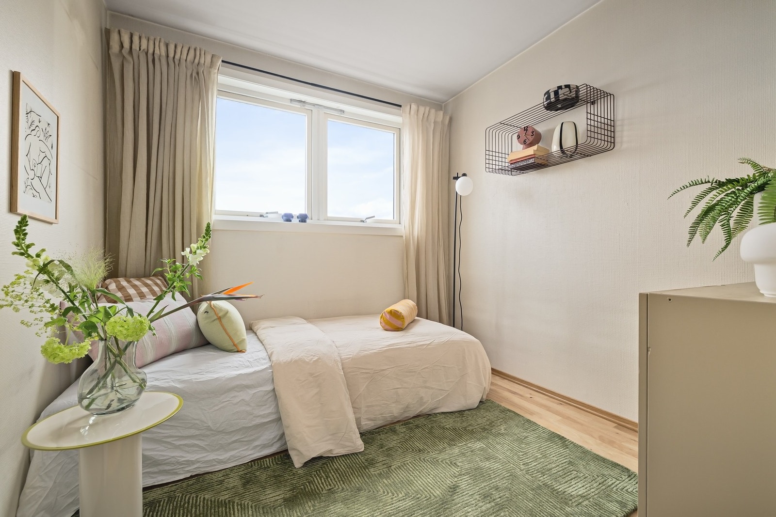 Soverom II Gode rammer for en behagelig soveromssone Galleribilde