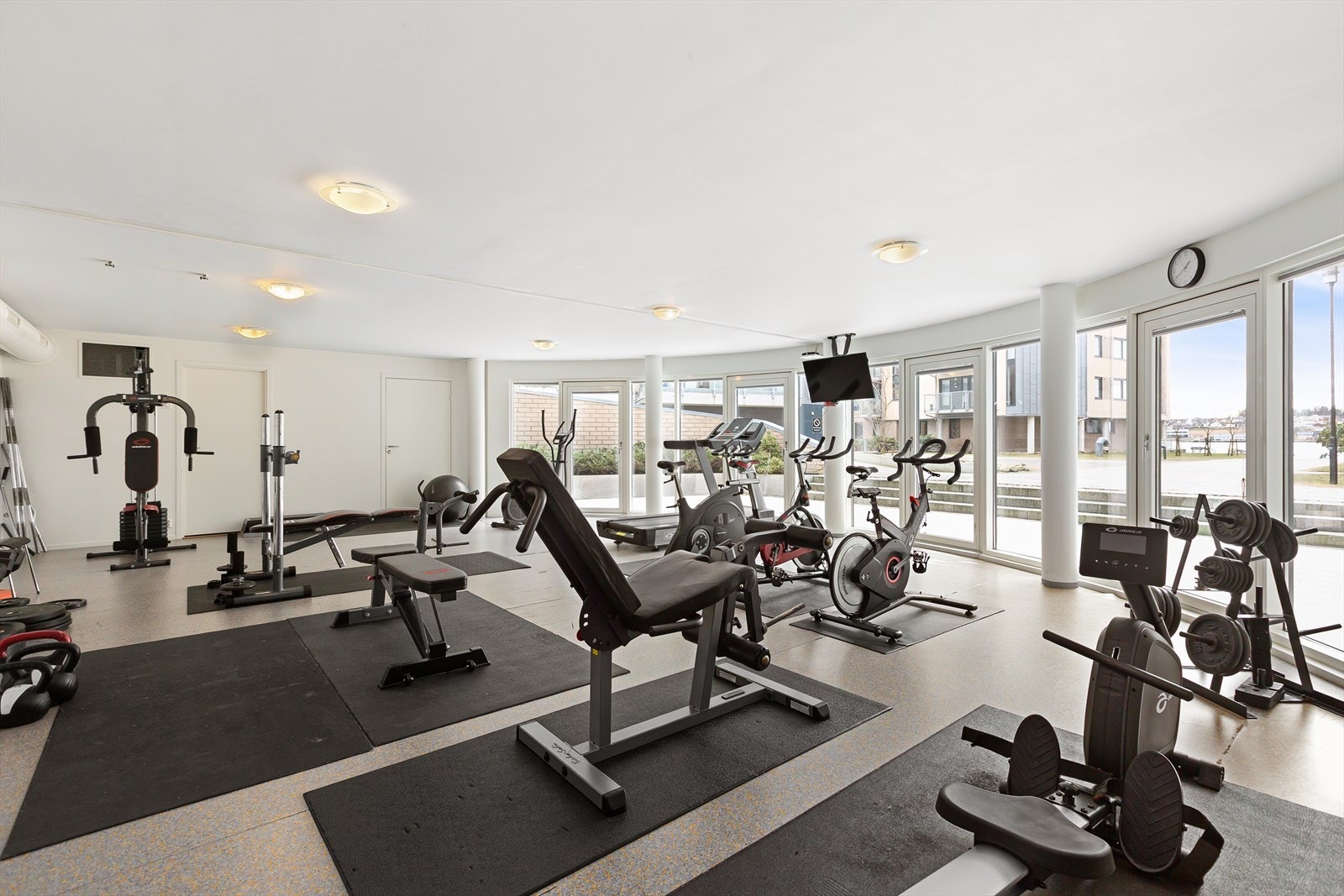 Treningsrom tilhørende sameiet. Galleribilde