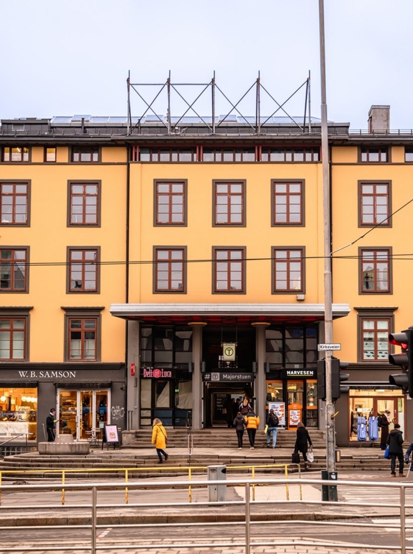 Det er kort vei til et bredt utvalg av kollektivmuligheter. Galleribilde