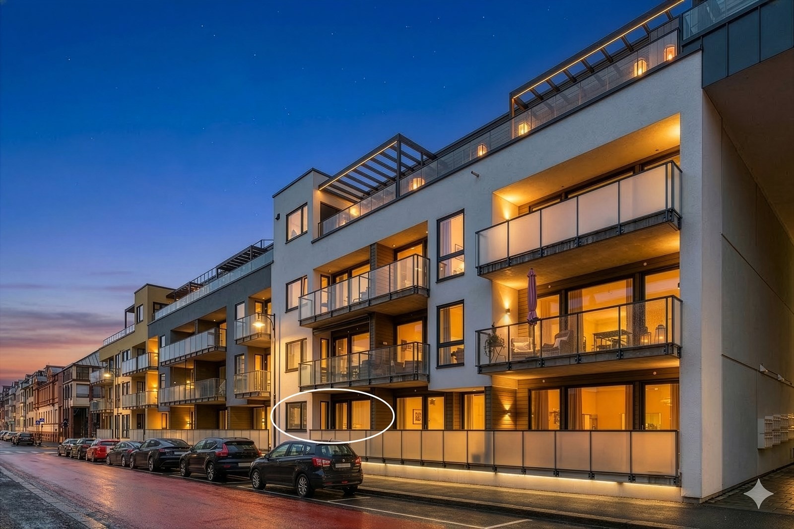 Velkommen til Nedre Storgate 51! Foto: Eiendomsfoto AS (bilde er AI-redigert og avvik kan forekomme) Galleribilde