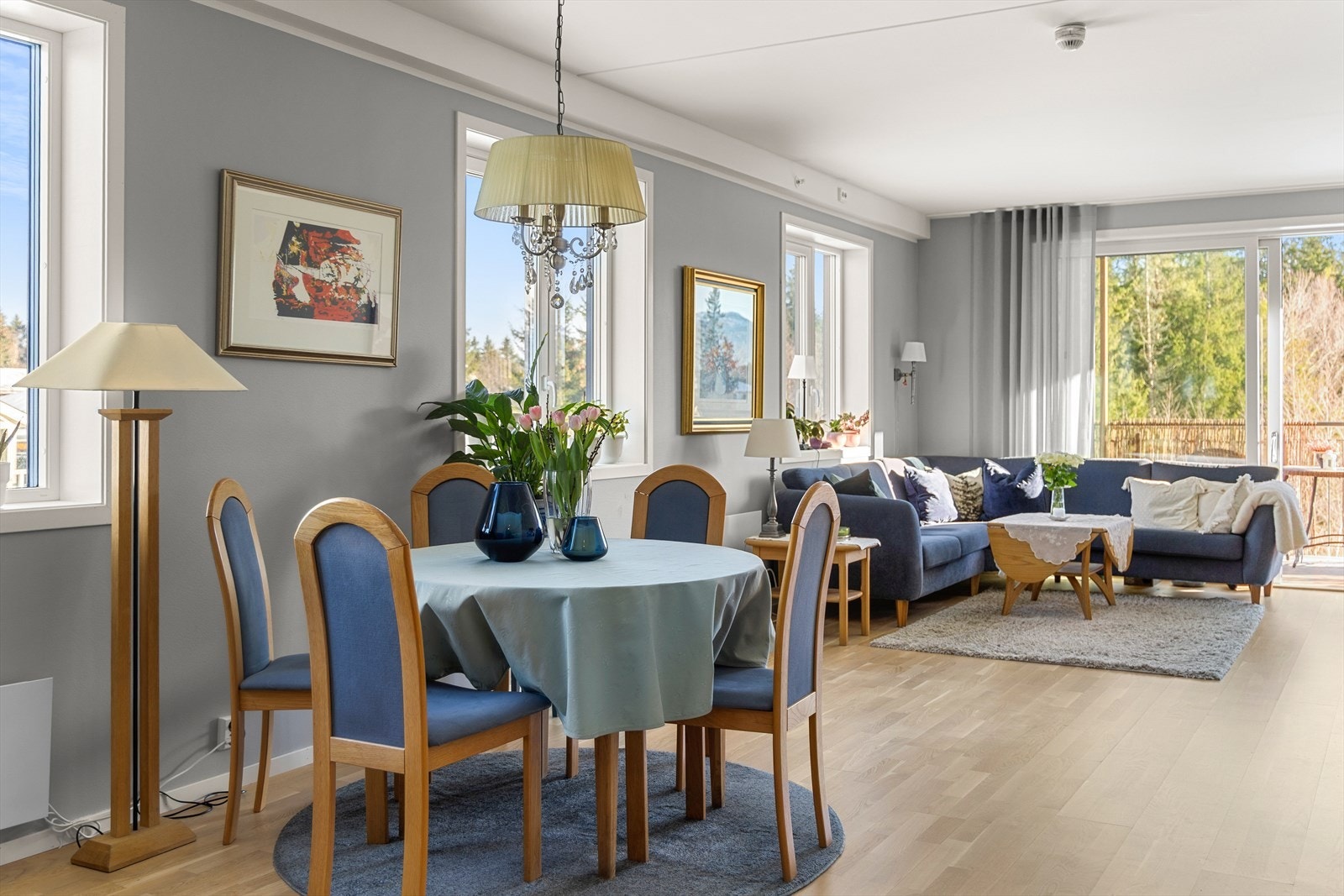 Velkommen til Skjetleinskogen 30 - en moderne leilighet med TG0 på alle punkter og en smart, gjennomtenkt planløsning. Foto: Mats Kalland Galleribilde