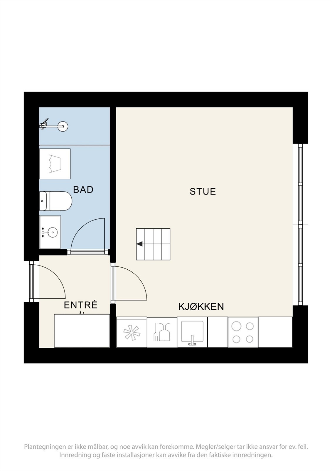 Plantegning. Galleribilde