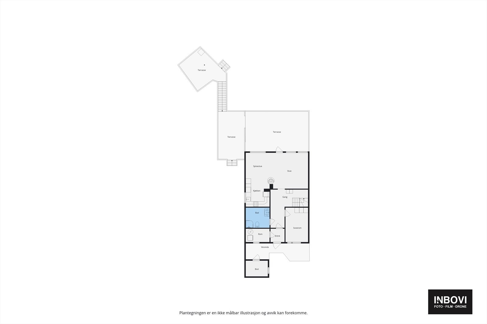 Plantegning - 1. etasje Galleribilde
