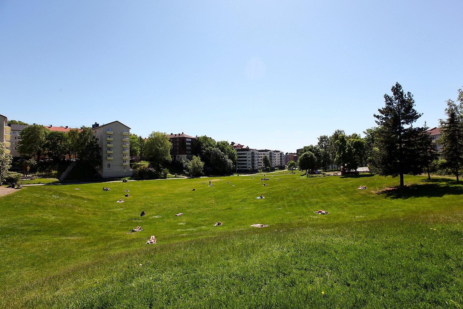 Iladalen park er en av flere grønne lunger i nærheten. Galleribilde