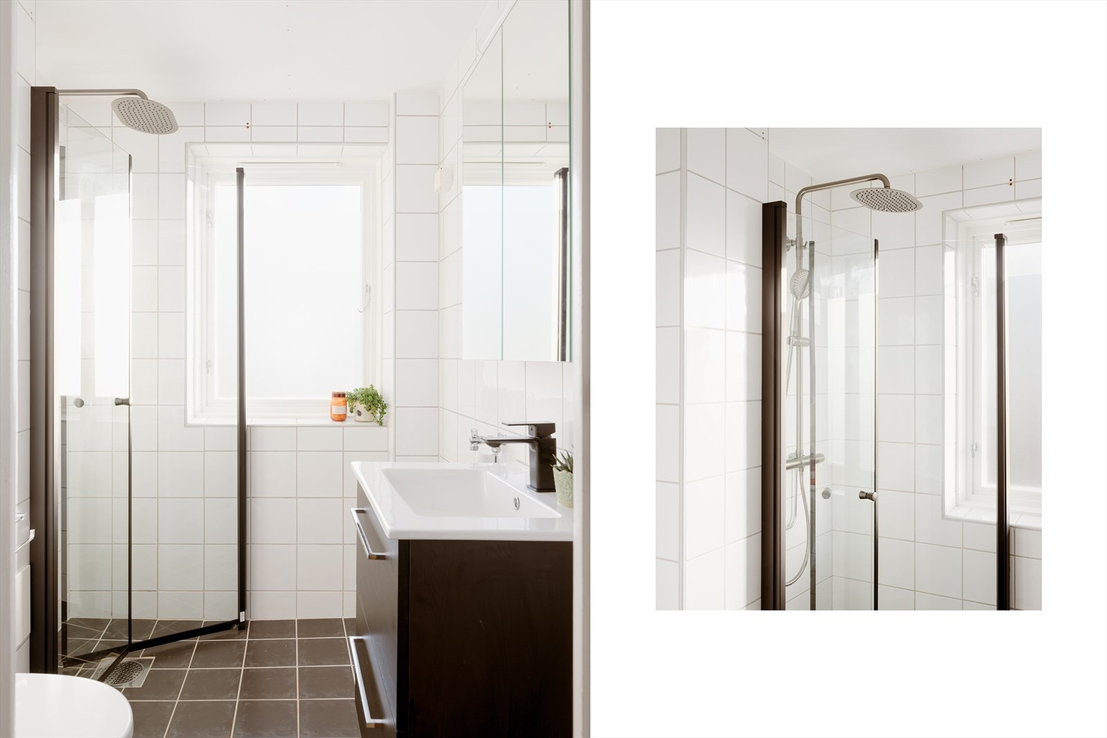 Høsten 2025 ble badet oppgradert med nye dusjdører, servant med over og underskap, toalett, samt dusjarmatur. Galleribilde