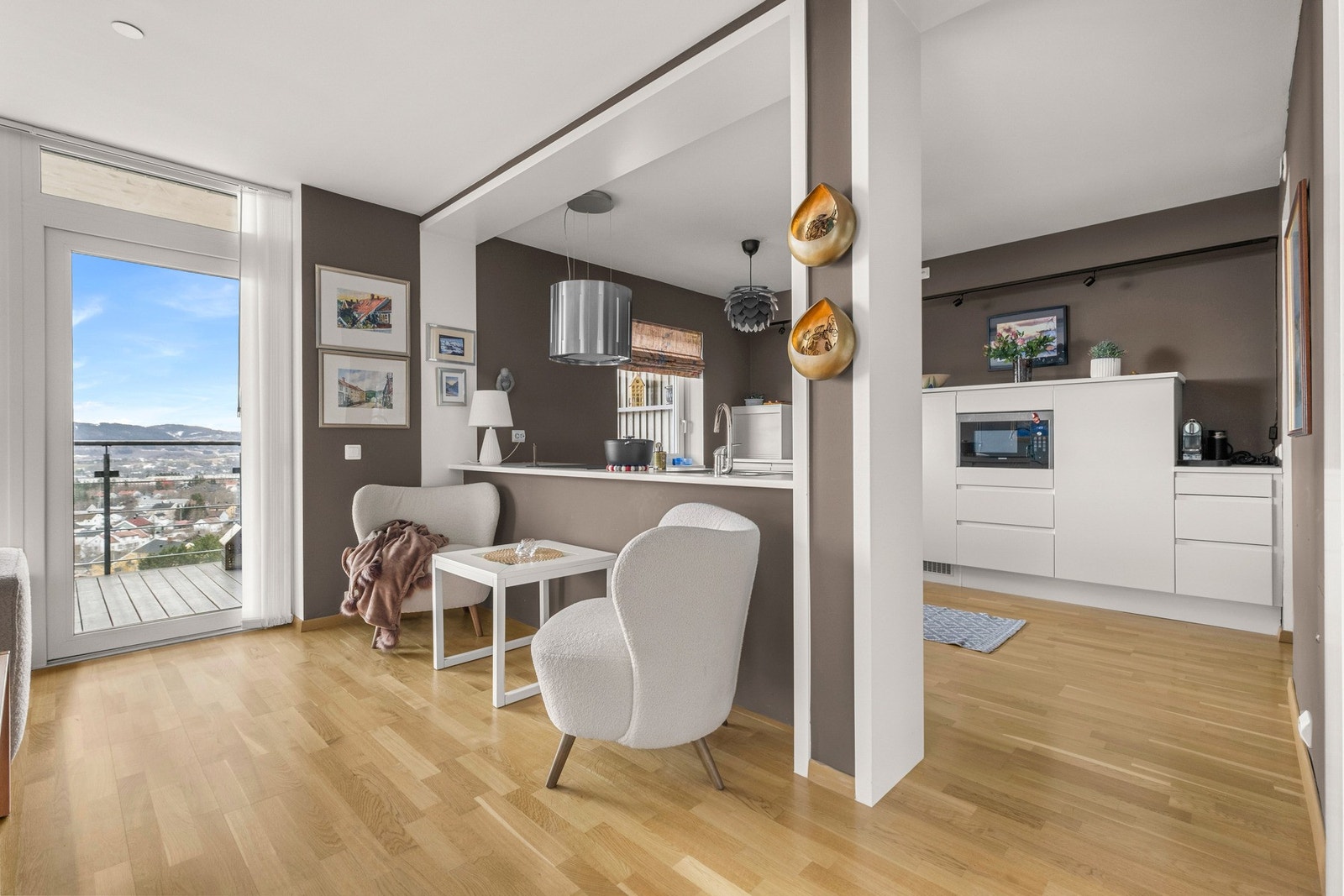 Leiligheten har fått TG0 og TG1 på alle punkter. Galleribilde