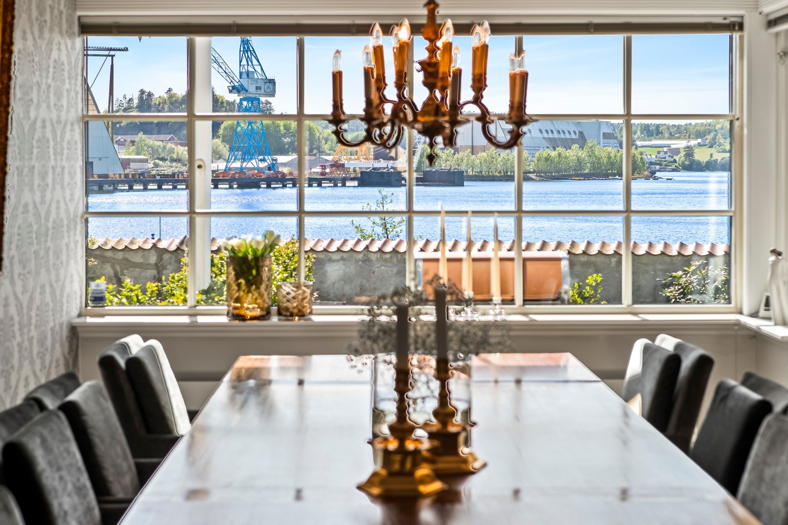 Gode måltider fortjener gode rammer - og det får du her. Galleribilde