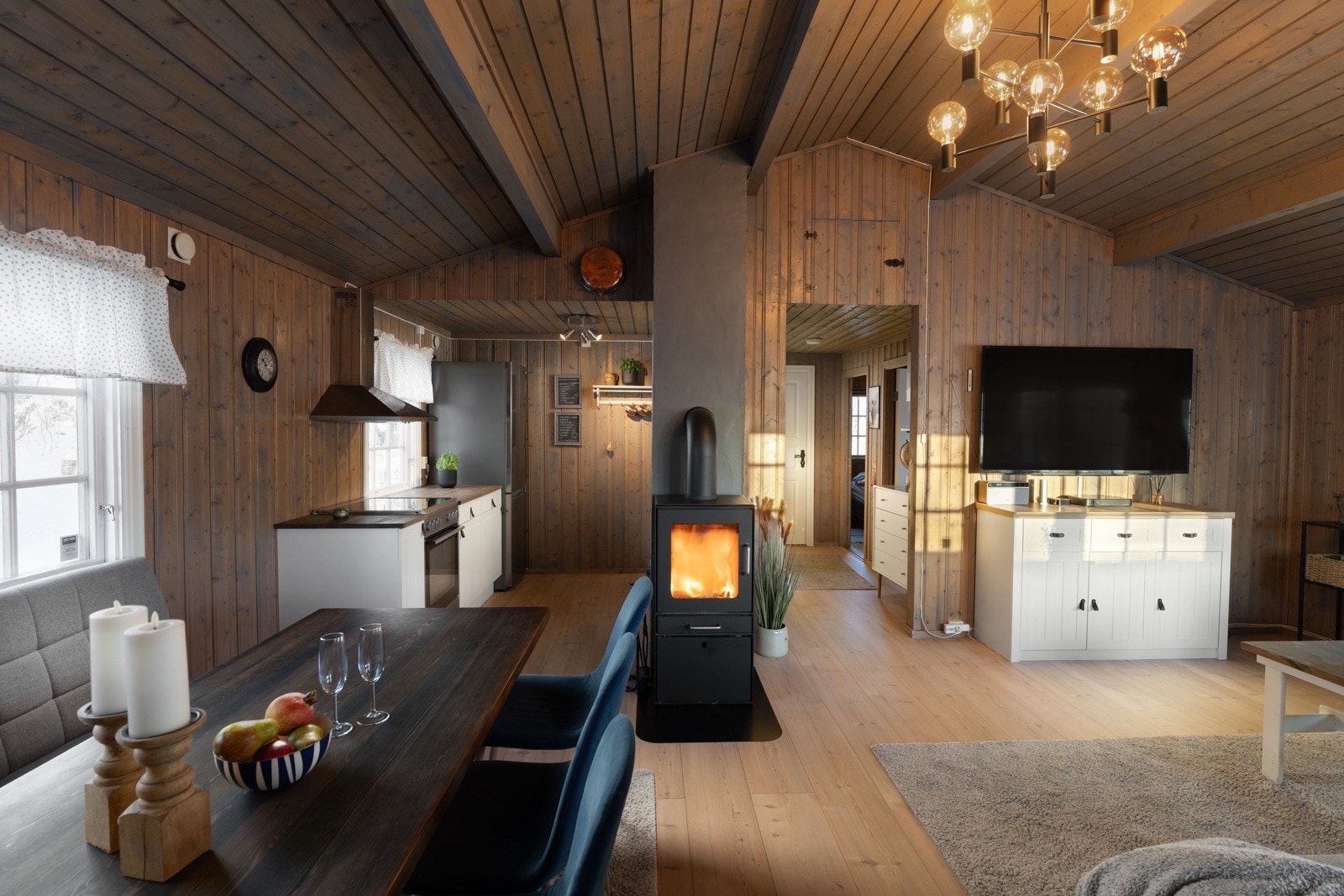 Innbydende og koselig stue. Galleribilde