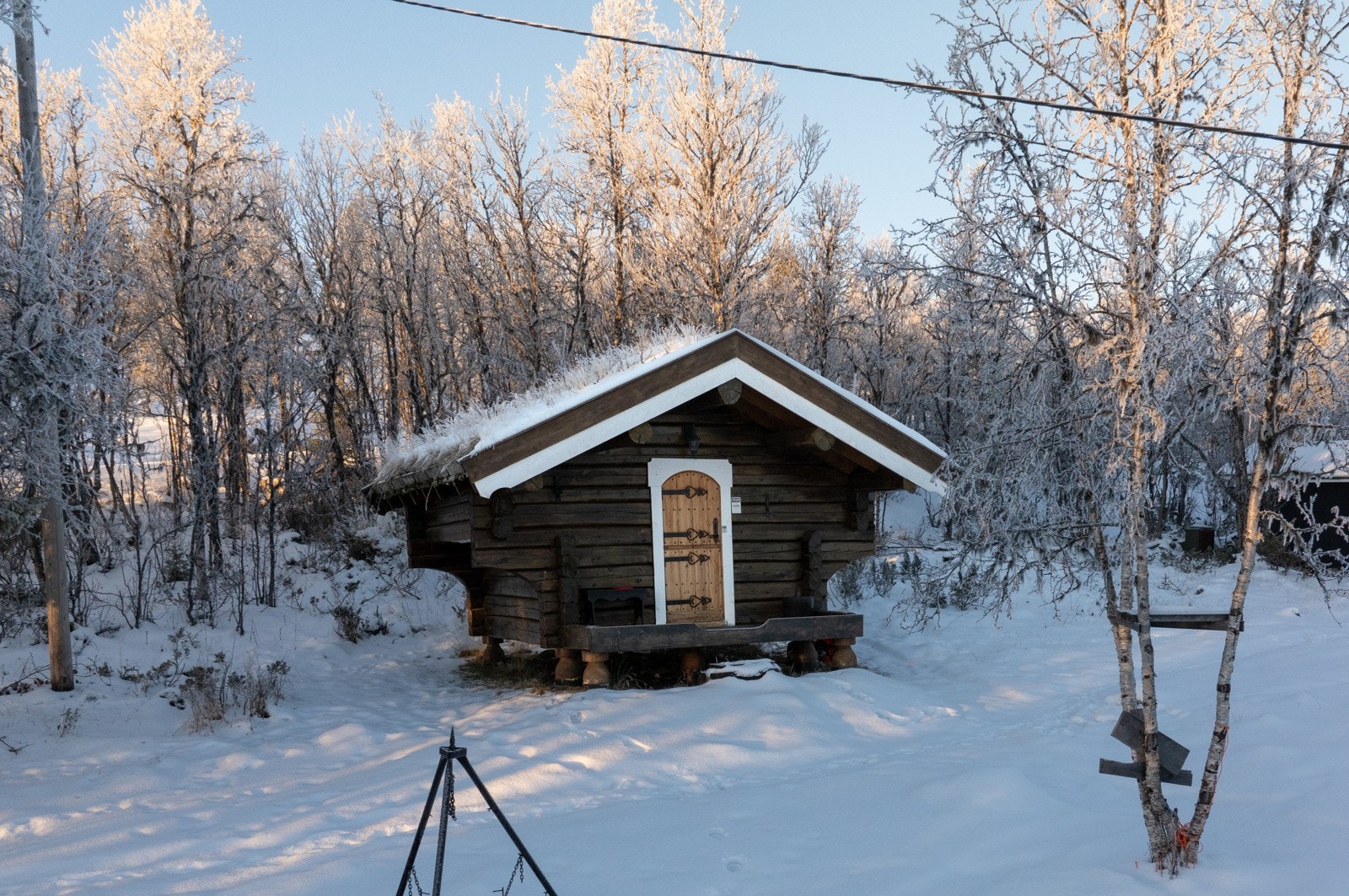 Anneks/stabbur. Galleribilde