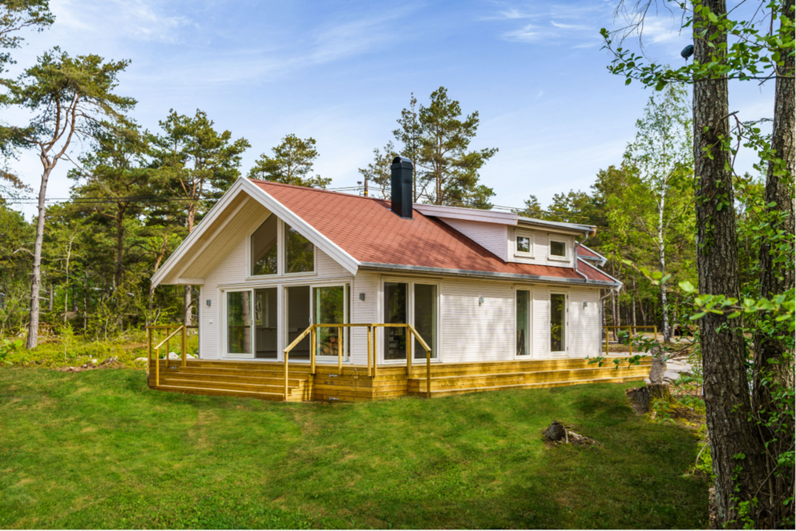 Nyoppført helårshytte fra 2025 med stor eiet tomt. Galleribilde