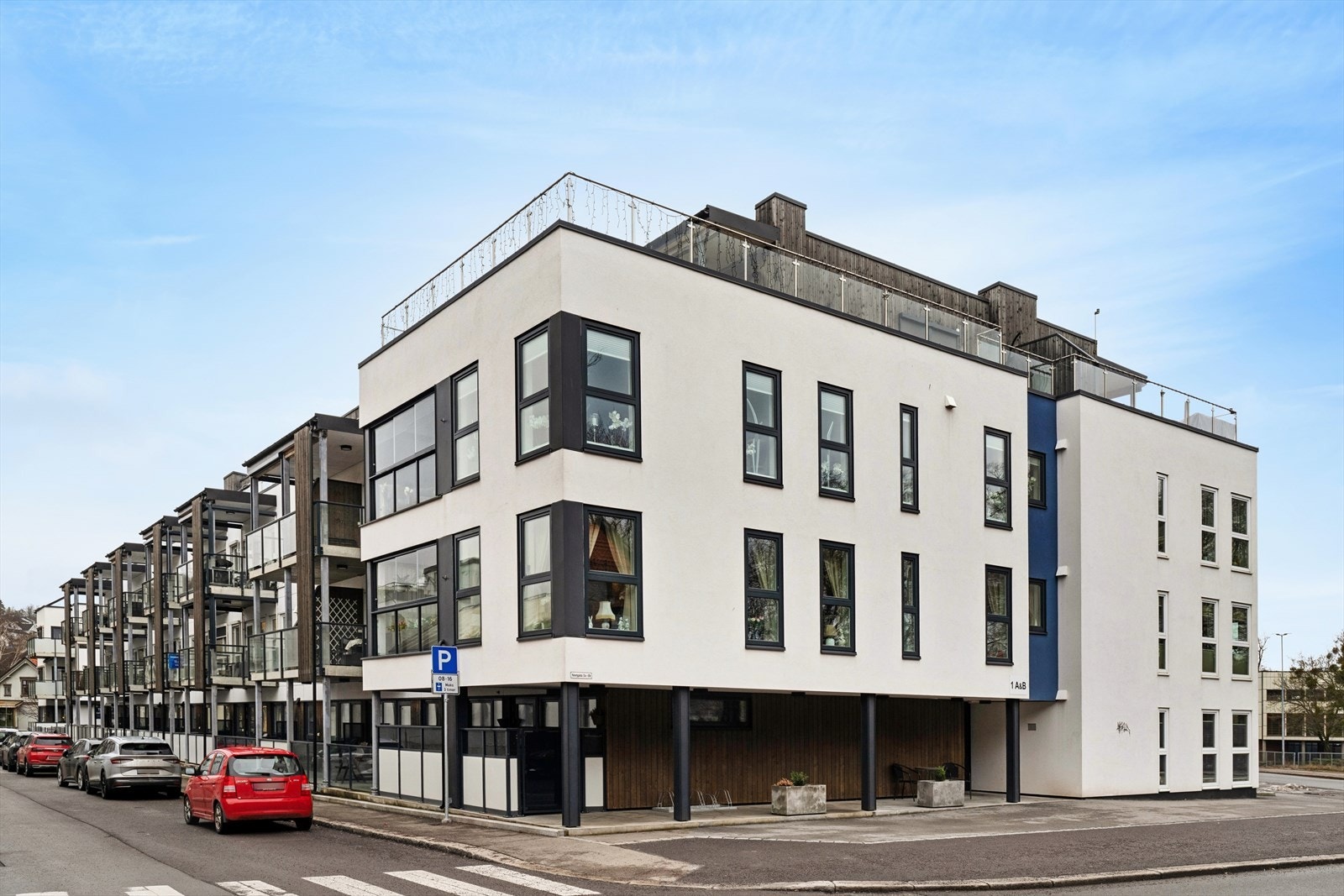 Her kan du nyte fordelene ved å bo sentrumsnært med kort vei til alt! Galleribilde