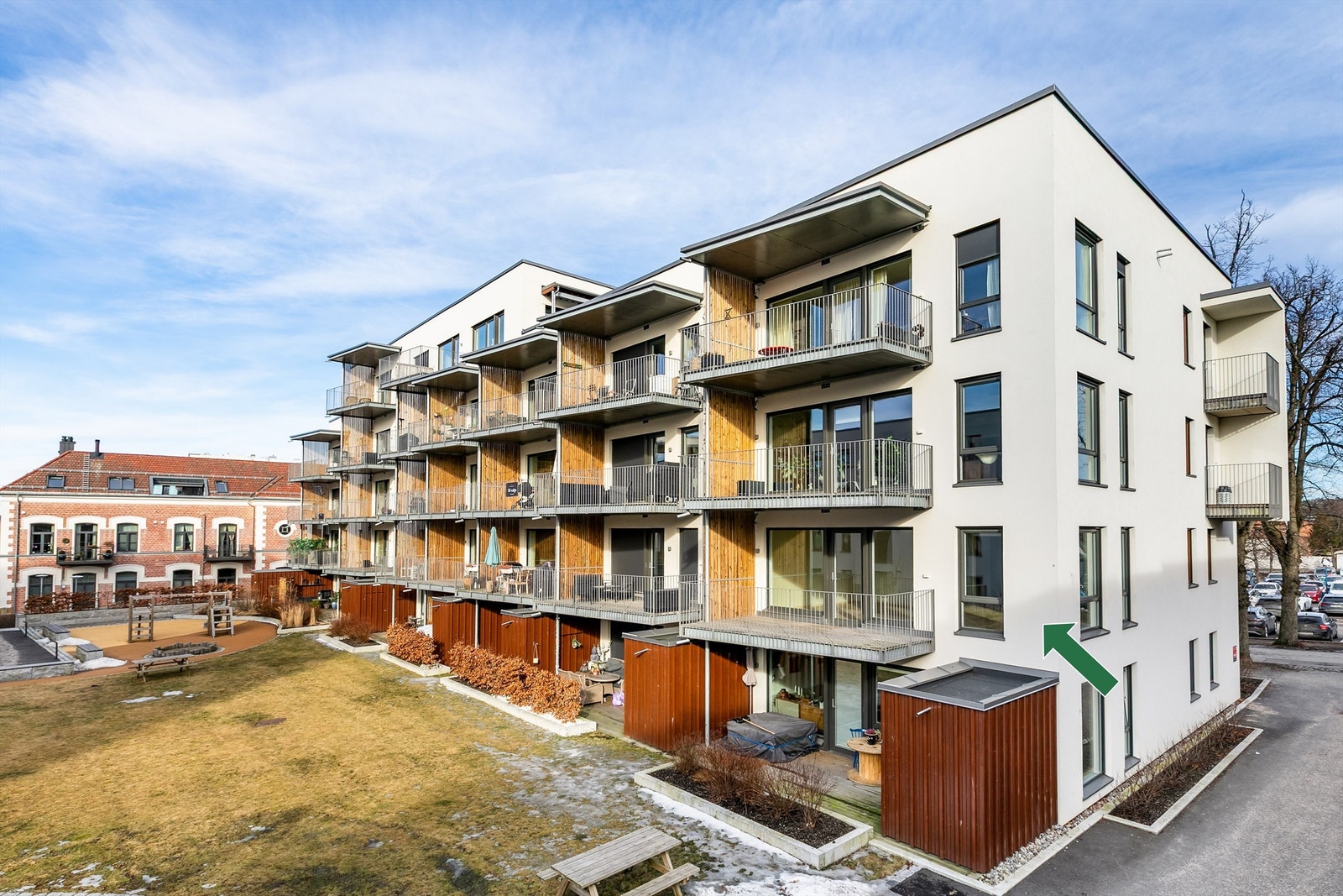 Velkommen til Skarmyrakvartalet! Leiligheten presenteres av Krogsveen. Fotograf; Børge Oppegård. Galleribilde