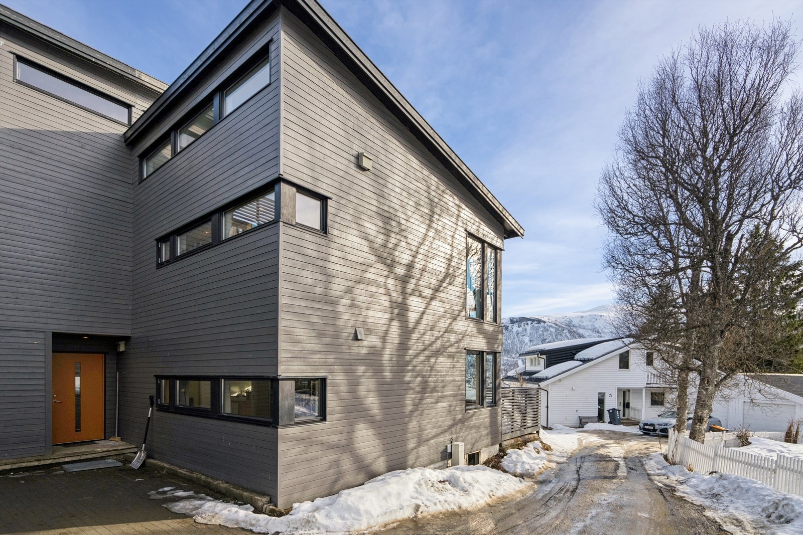 Boligen ble vesentlig ombygd og utvidet i 2007. Galleribilde