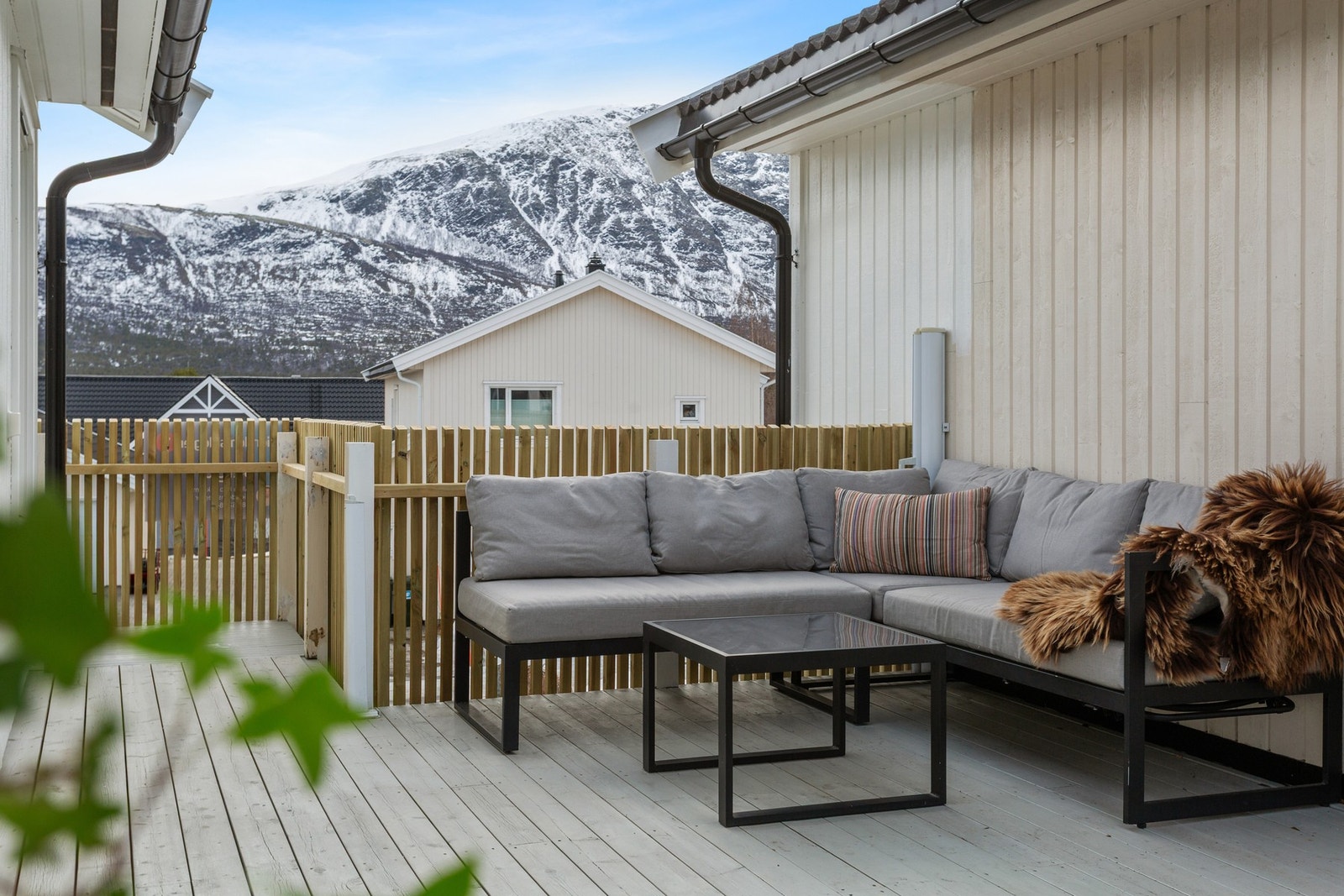 Herlig veranda. Galleribilde