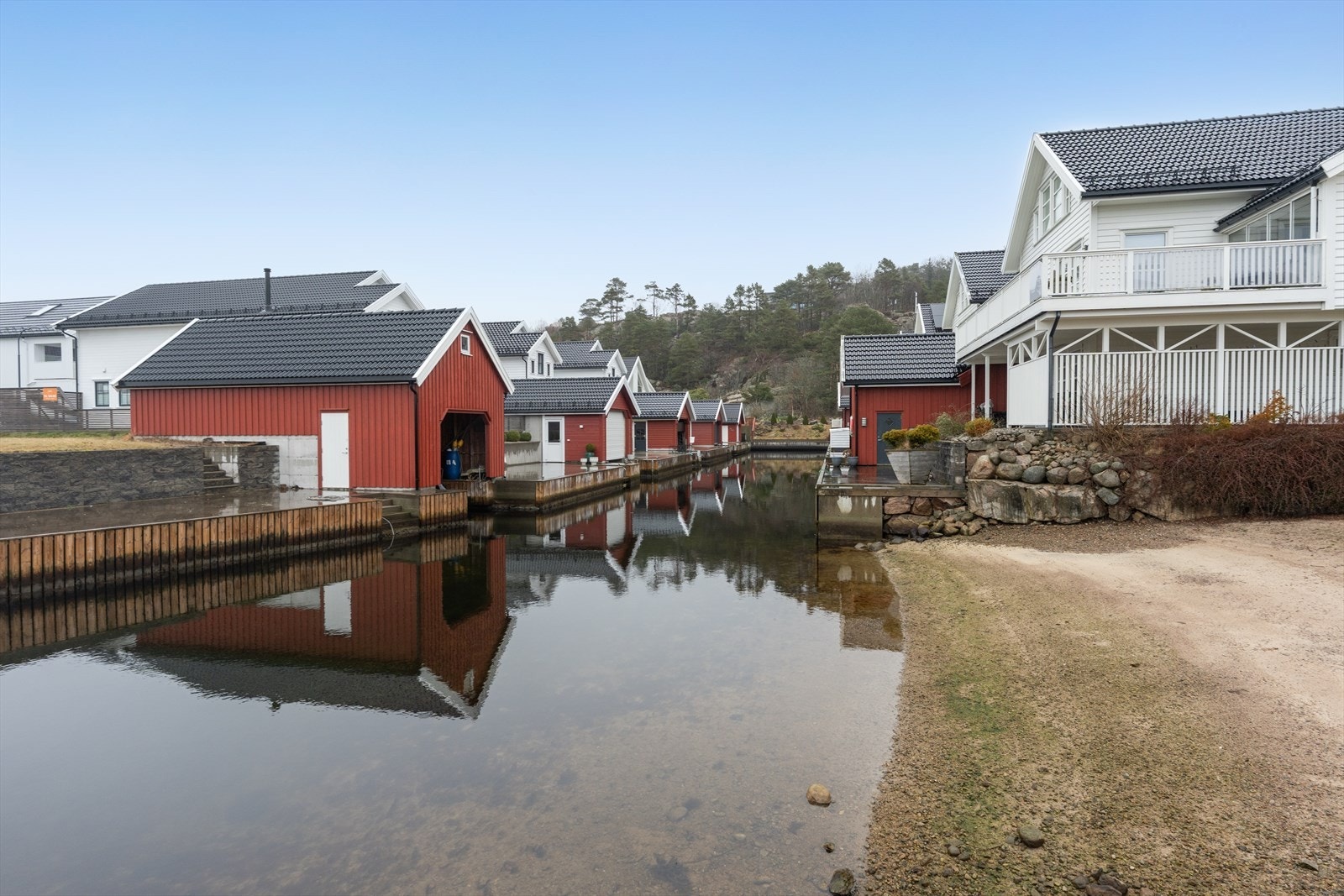 Rolig og hyggelig område Galleribilde