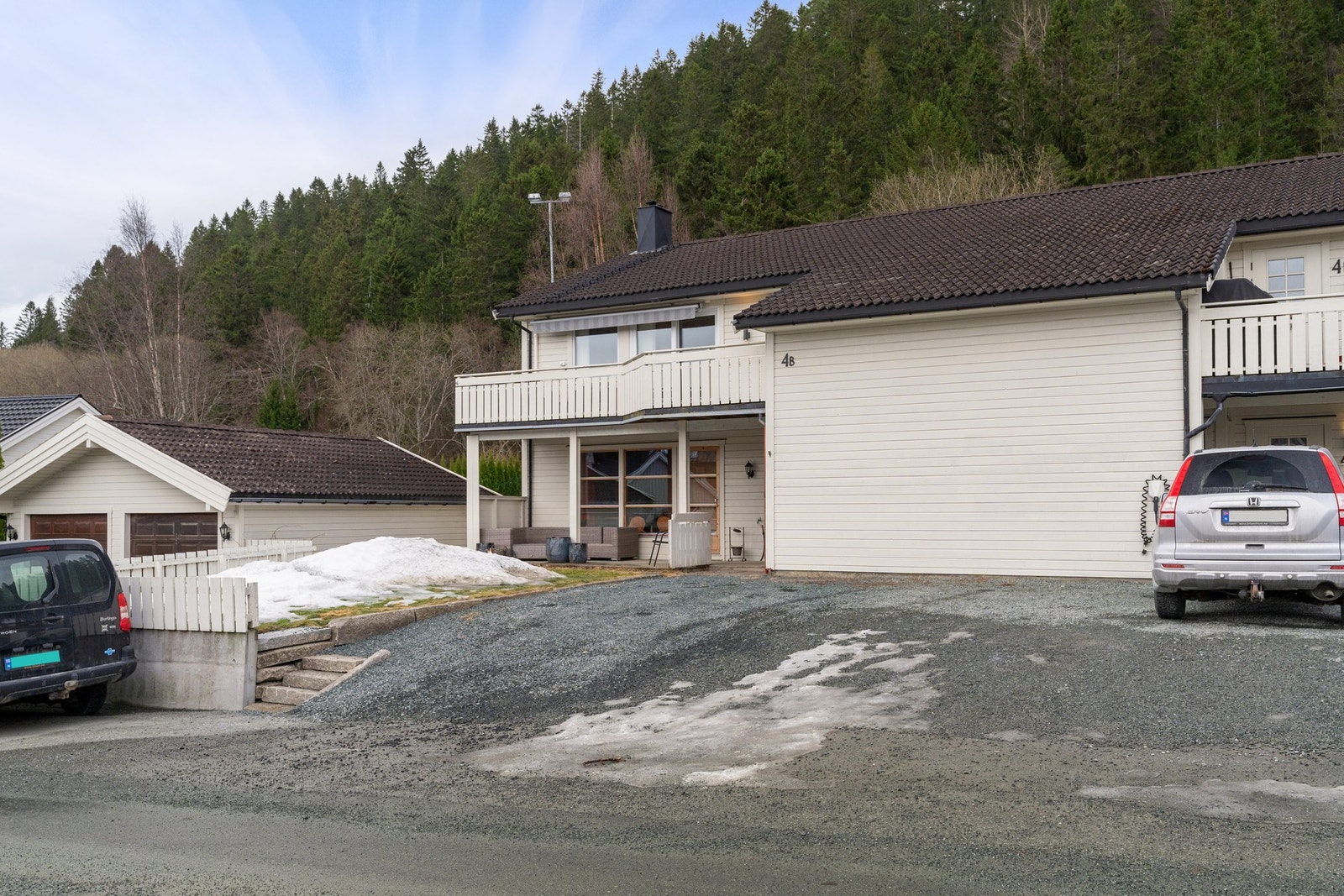 Leiligheten ligger i en rolig blindgate i Olderdalen, noe som også medfører betydelig mindre trafikk. Galleribilde