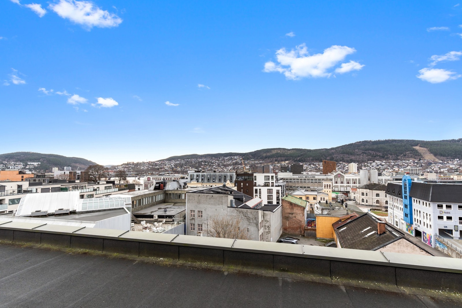 Felles takterrasse Galleribilde