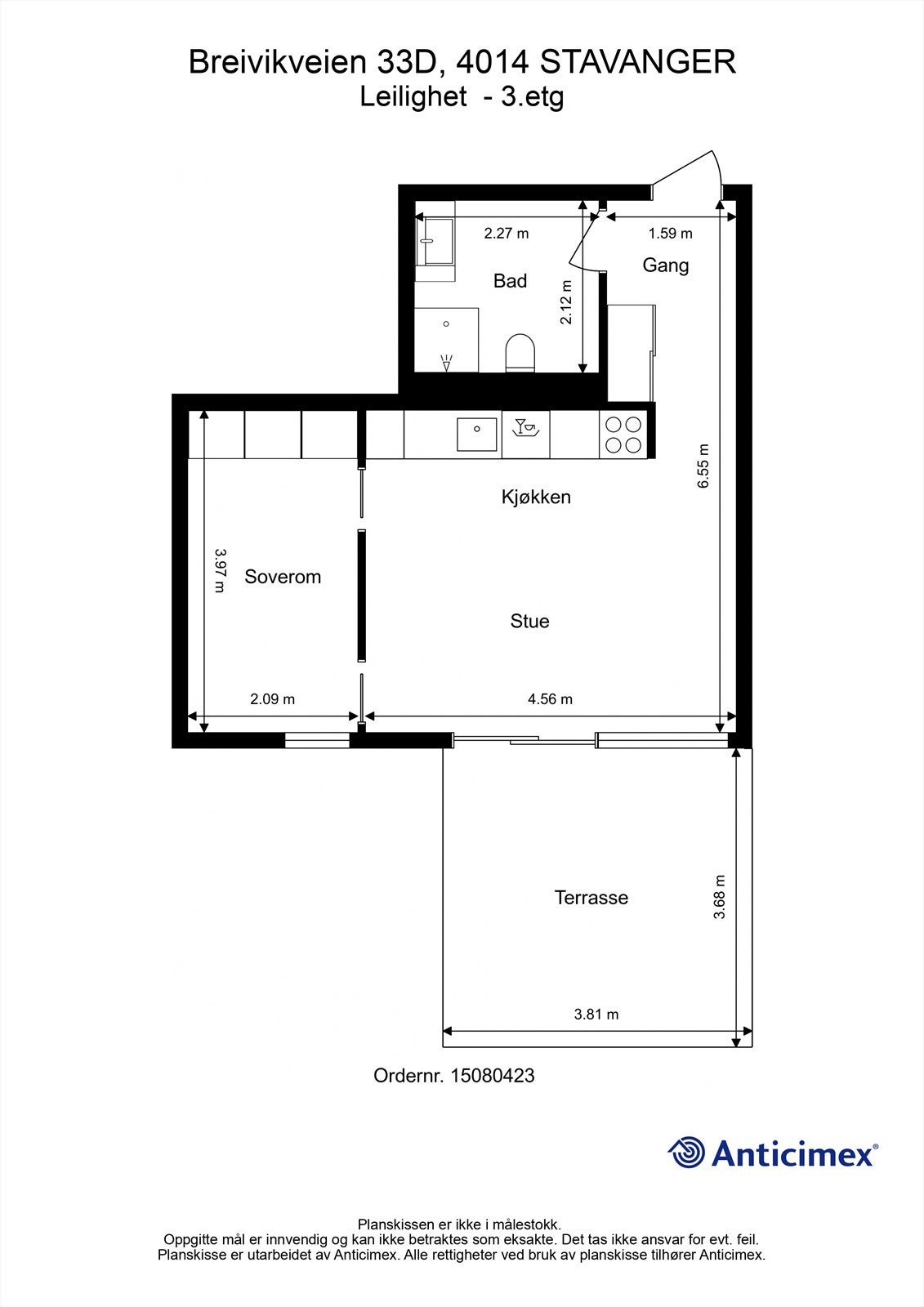 Plantegning. Galleribilde