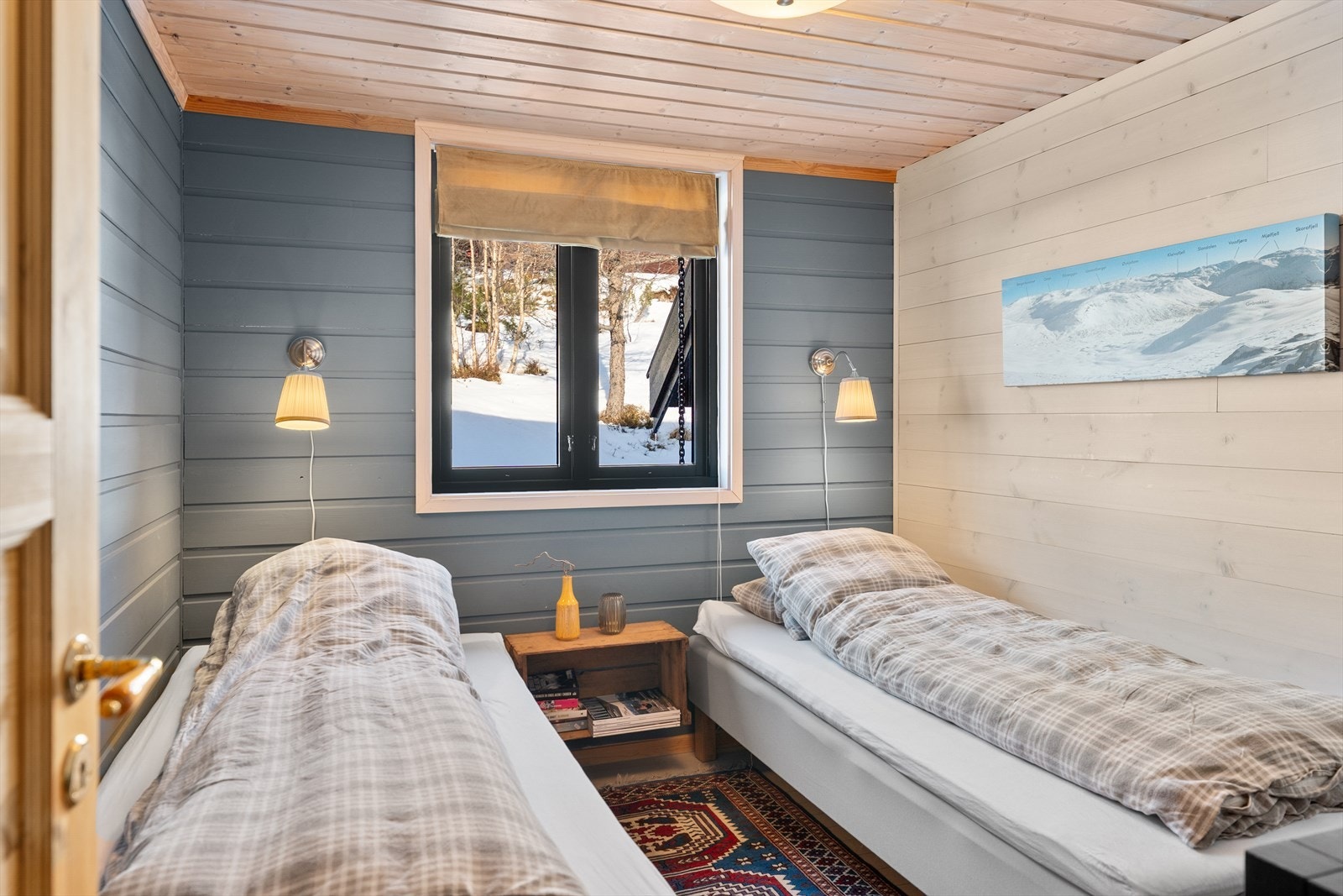 Original soverommet før tilbygget. Galleribilde