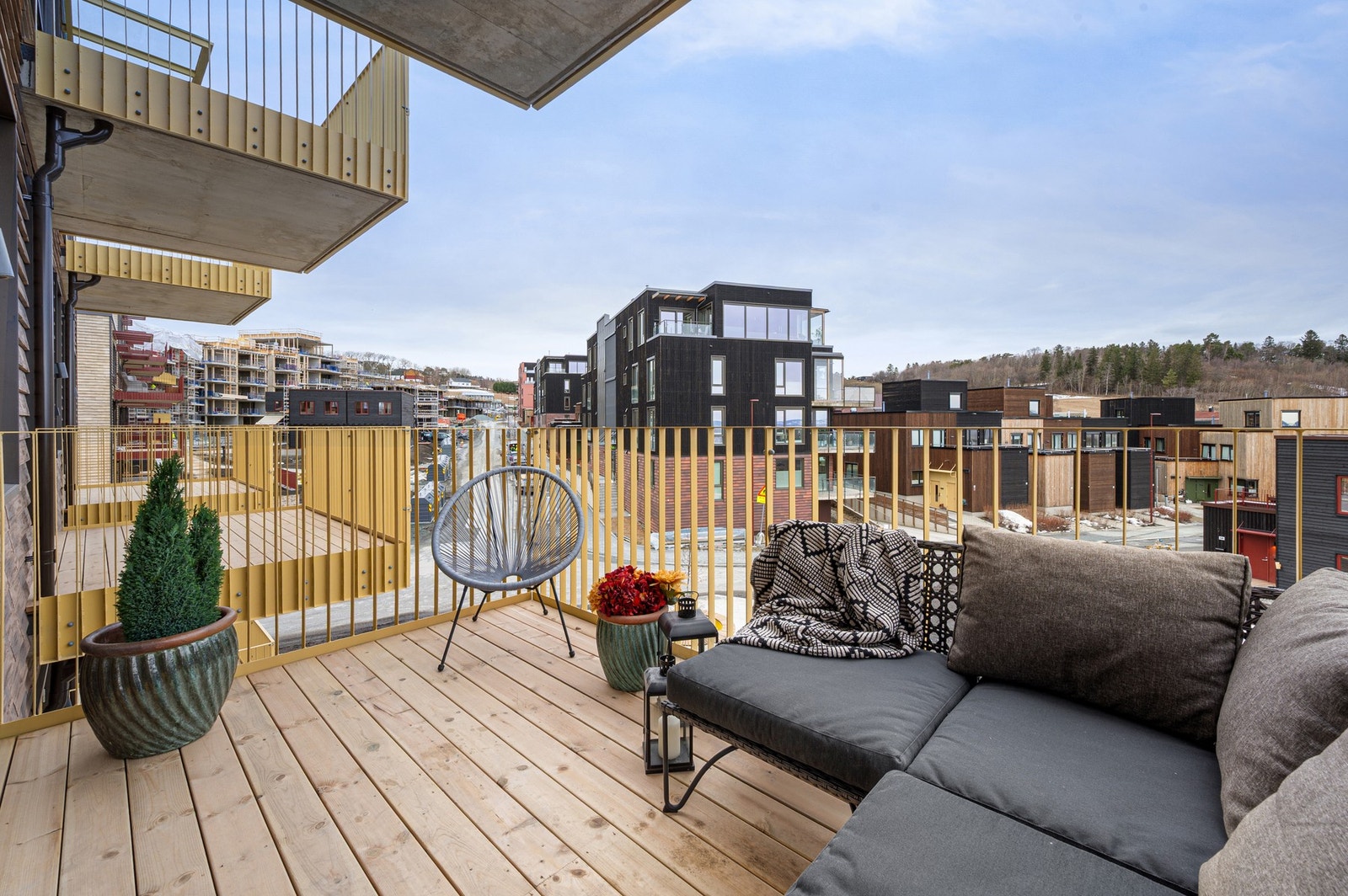 God plass til ønsket utemøblement, grill mm. Galleribilde