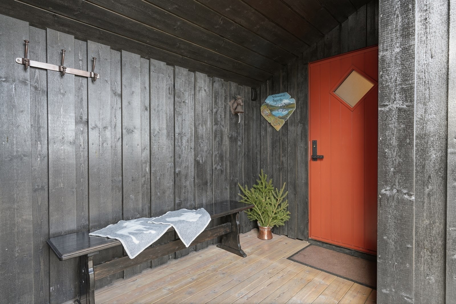 Overbygget inngangsparti Galleribilde