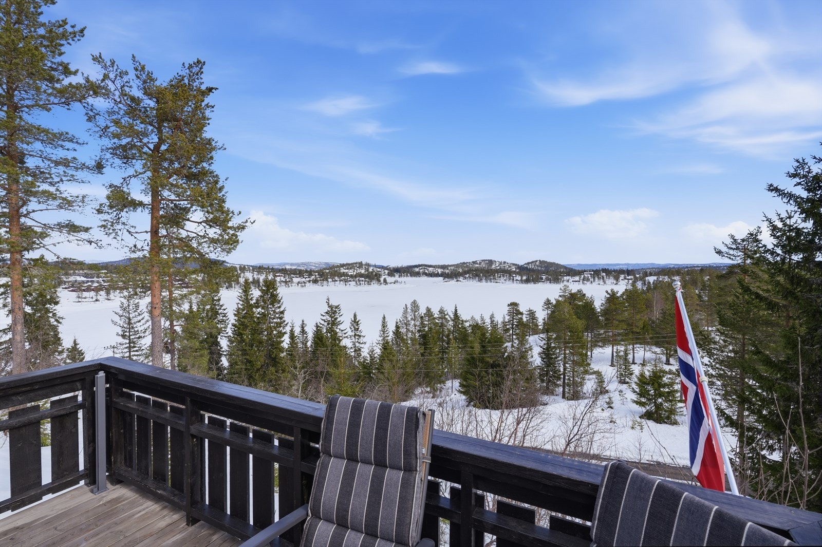 Sandvatn byr på fine bading, fisking, kanoturer m.m. sommerstid. Galleribilde