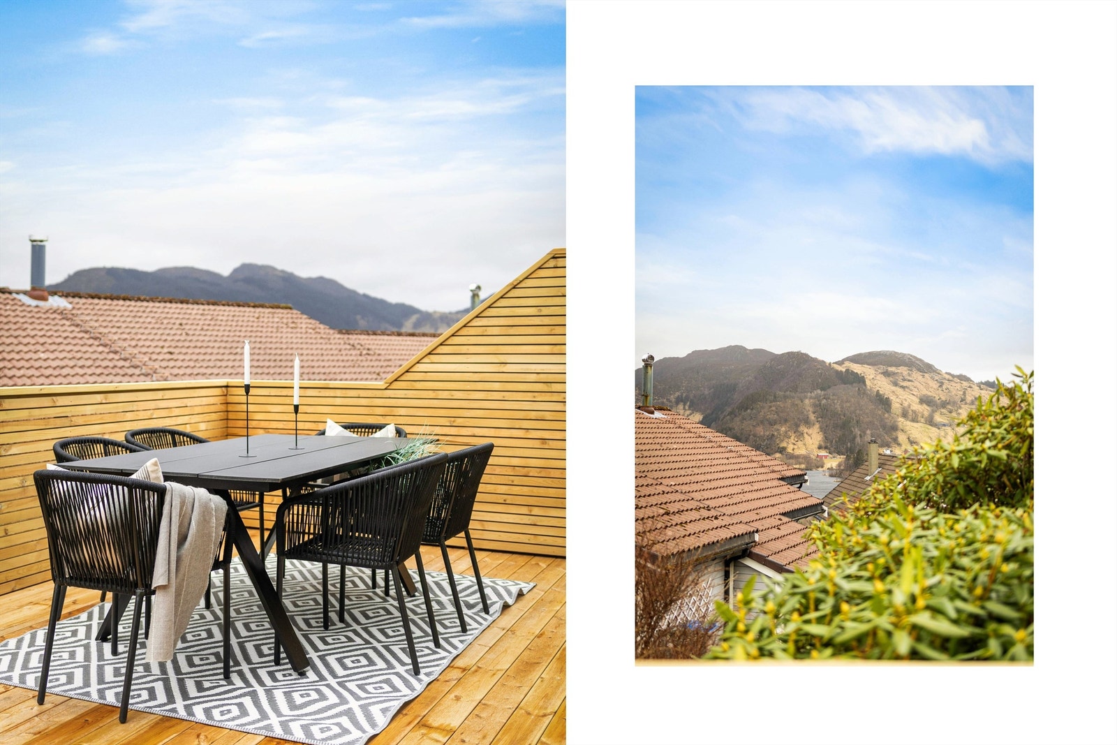 Her har man fin utsikt over nærområdet. Galleribilde