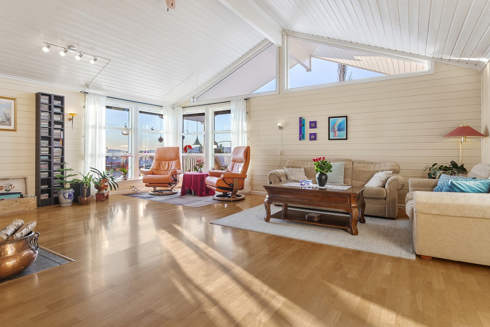 Her har man god plass til møblering. Galleribilde