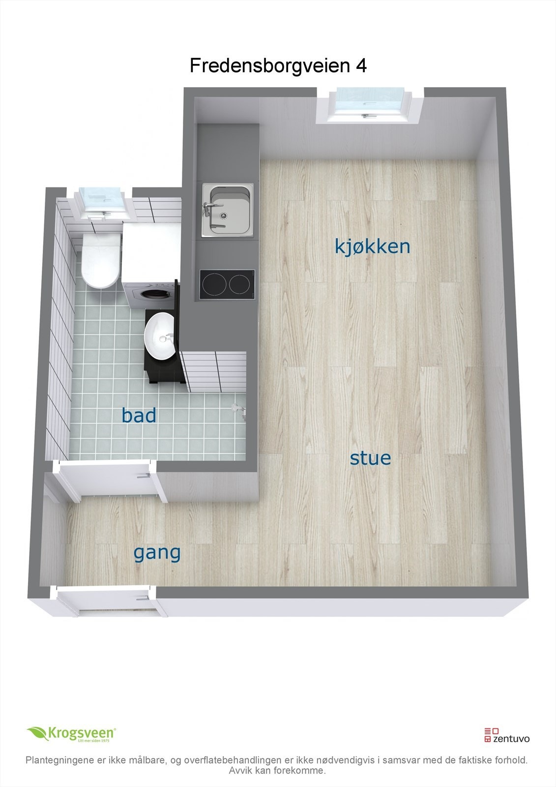 Plantegning. Galleribilde