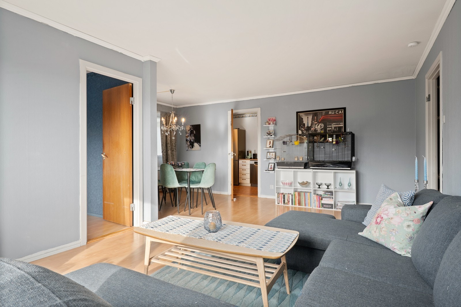 I tillegg er det plass til lagringsmøbler. Galleribilde