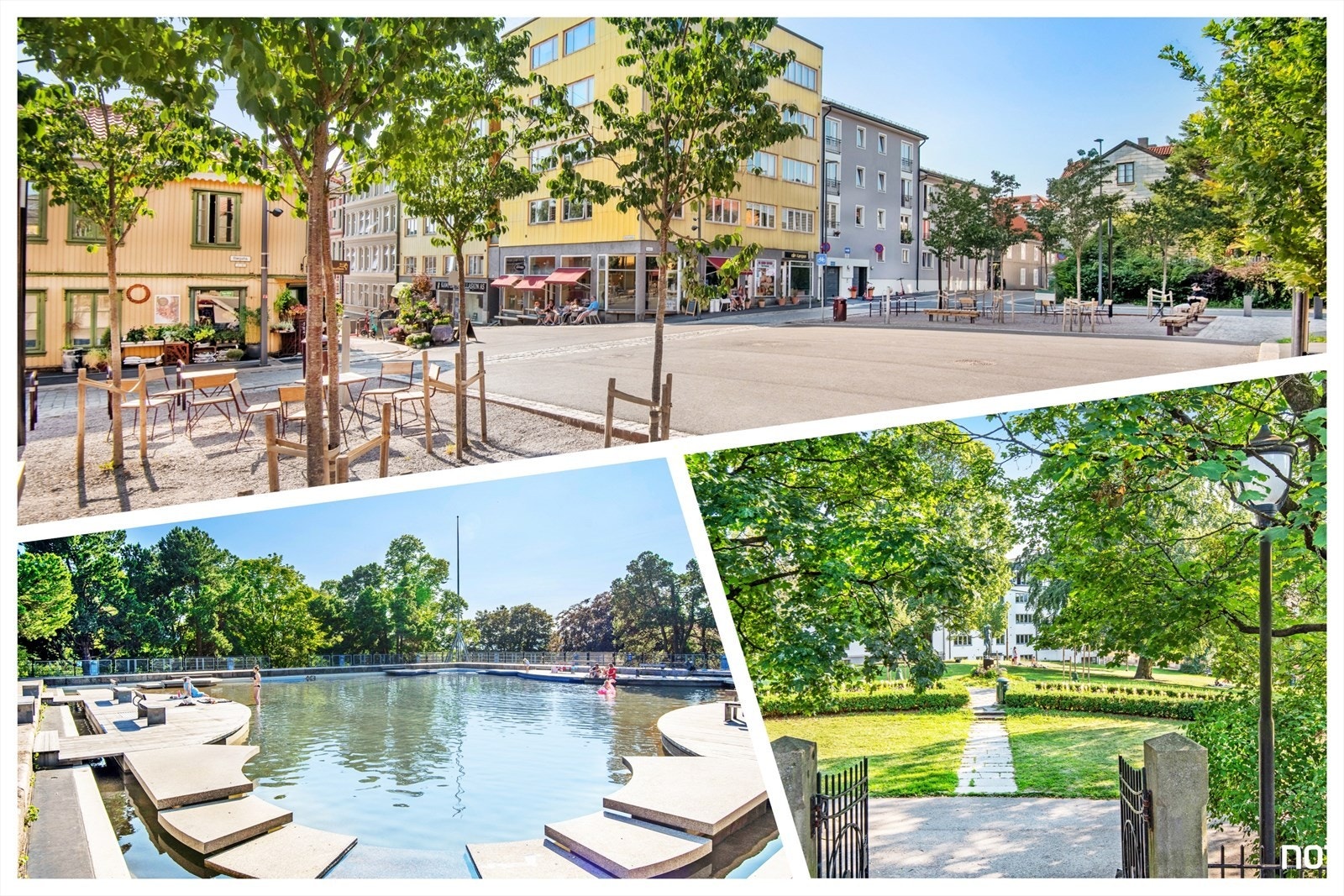 Noen få minutter fra leiligheten finner man også idylliske Kampen Park. Parken ligger på en høyde og er et perfekt sted for deg som ønsker å slappe av. Galleribilde