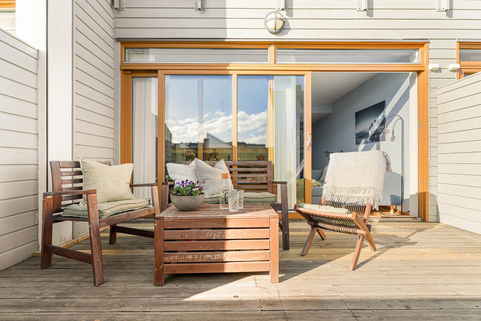 Her er det fantastiske solforhold! Galleribilde