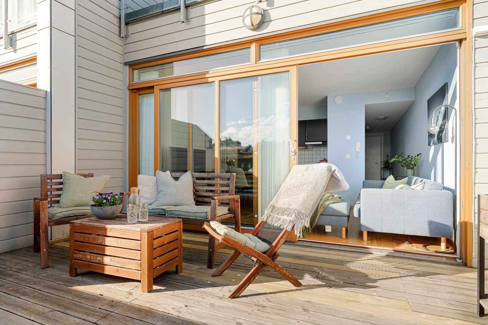 Legg merke til at det ikke er noen leilighet over. Galleribilde