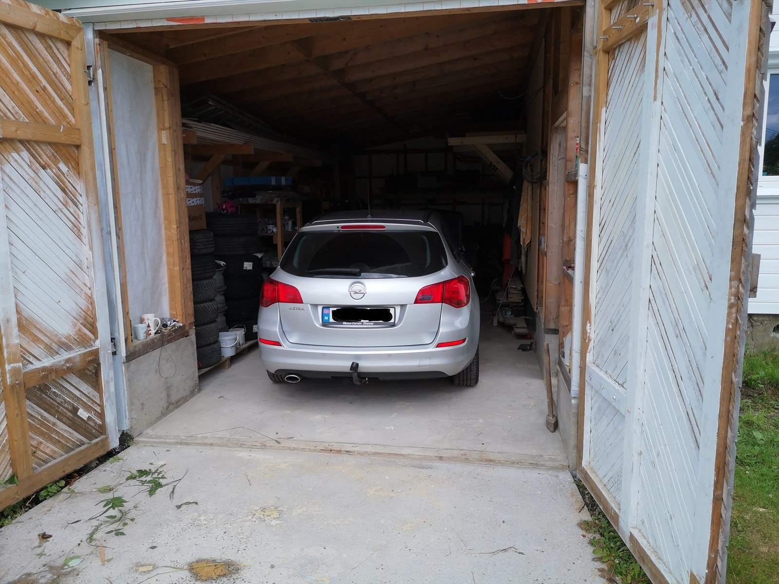 Privat bilde garasje Galleribilde